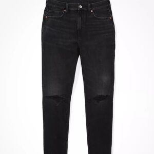 NWT Strigid Mom Destroyed Black Jeans Size 8 / 29W